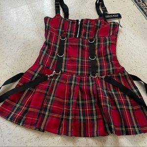 Current Mood Plaid Dress
